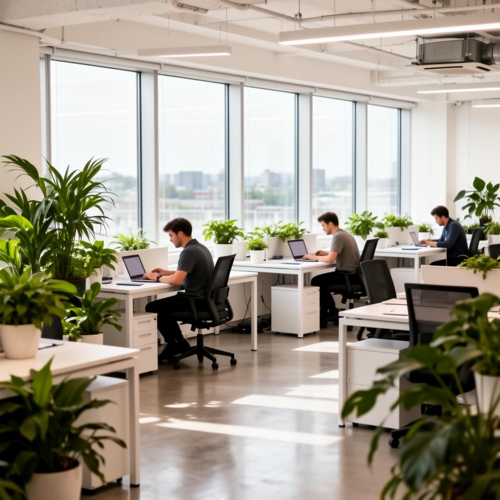 The Meet Health Plan advisor team in a bright modern office